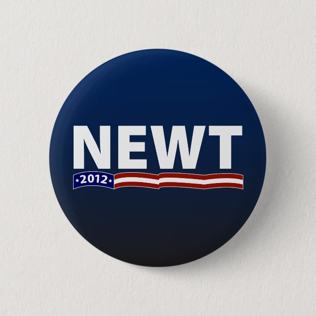 Chapa Redonda De 5 Cm Newt 2012 (Anverso)