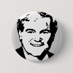 Chapa Redonda De 5 Cm Newt Gingrich Gear