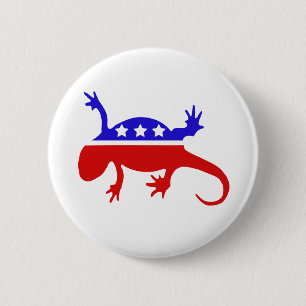 Chapa Redonda De 5 Cm Newt Gingrich para el presidente
