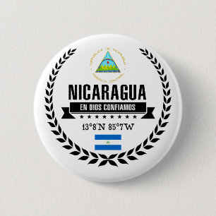 Chapa Redonda De 5 Cm Nicaragua