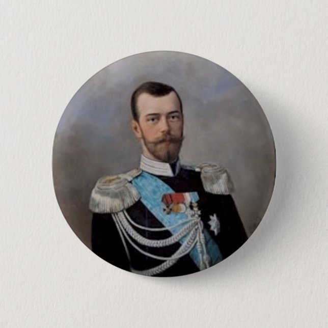 Chapa Redonda De 5 Cm Nicholas_II_Alexandrovich_by_N.Shilder (Anverso)