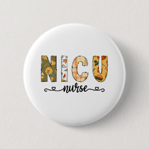 Chapa Redonda De 5 Cm NICU Enfermera Fall Halloween para mujeres hombres