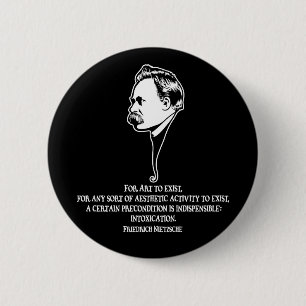 Chapa Redonda De 5 Cm Nietzsche-art-1-DKT