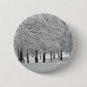 Chapa Redonda De 5 Cm nieve