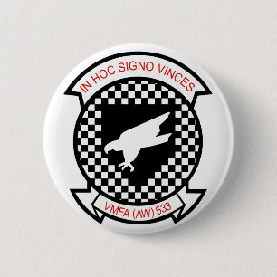 CHAPA REDONDA DE 5 CM NIGHTHAWKS VMFA-533