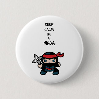 Chapa Redonda De 5 Cm Ninja