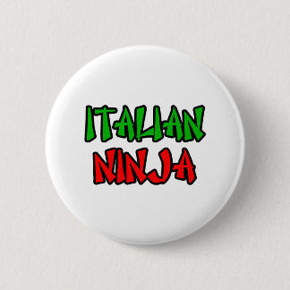 Chapa Redonda De 5 Cm Ninja de Italia