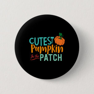 Chapa Redonda De 5 Cm Niños Calabaza Más Bonita Del Parche Diversión Oto