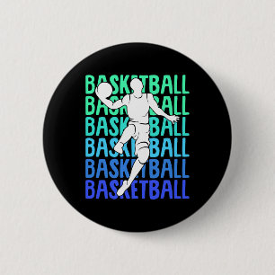 Chapa Redonda De 5 Cm Niños de baloncesto hombres 2