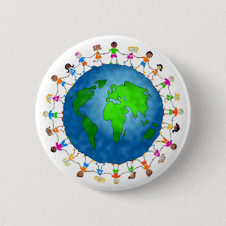 Chapa Redonda De 5 Cm Niños globales