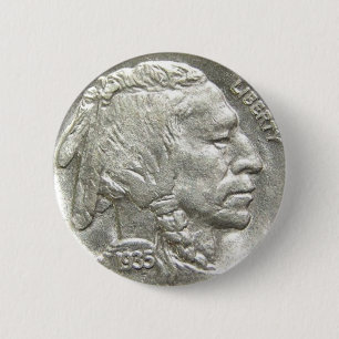 CHAPA REDONDA DE 5 CM NÍQUEL PRINCIPAL INDIO