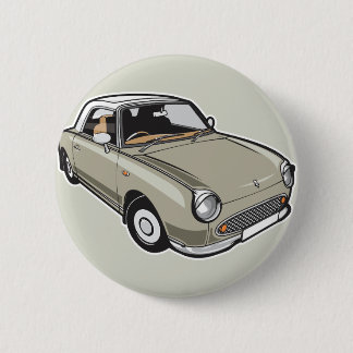 Chapa Redonda De 5 Cm Nissan Figaro Topaz Mist