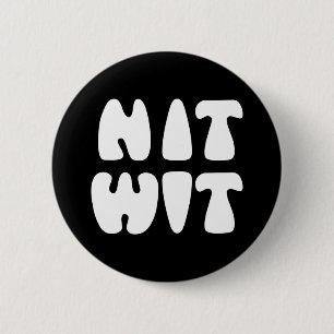 CHAPA REDONDA DE 5 CM NITWIT