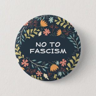 Chapa Redonda De 5 Cm No A La Guerra De Flores Fascistas