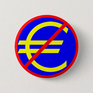 Chapa Redonda De 5 Cm No al euro