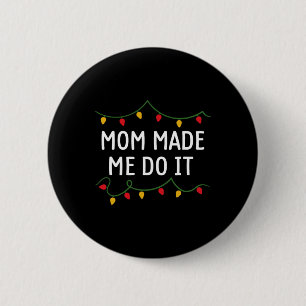 Chapa Redonda De 5 Cm No comparo Navidades con ropa que me hizo mamá