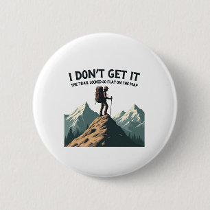 Chapa Redonda De 5 Cm No entiendo el sendero que se ve tan plano