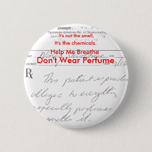 Chapa Redonda De 5 Cm No lleve el perfume