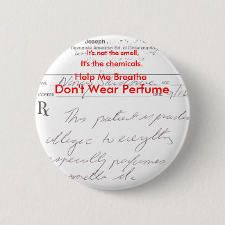 Chapa Redonda De 5 Cm No lleve el perfume