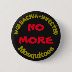 Chapa Redonda De 5 Cm No más mosquitos Wolbachia de RoseWrites