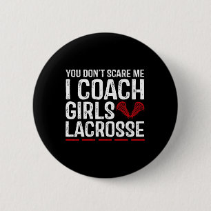 Chapa Redonda De 5 Cm No Me Asustas Entreno Lacrosse Femenino Vintage