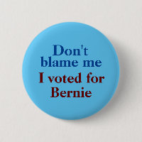 No me culpes, voté por Bernie.