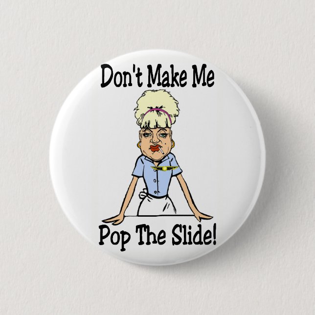 Chapa Redonda De 5 Cm No me haga (Anverso)