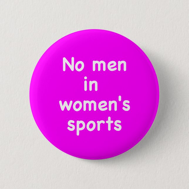 Chapa Redonda De 5 Cm No men in women's sports (Anverso)