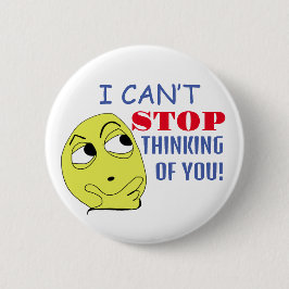 Chapa Redonda De 5 Cm no puedo dejar de pensar en ti