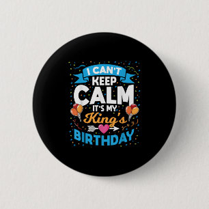 Chapa Redonda De 5 Cm No puedo mantener la calma, es mi cumpleaños