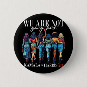Chapa Redonda De 5 Cm No Regresaremos Por Kamala Harris 24