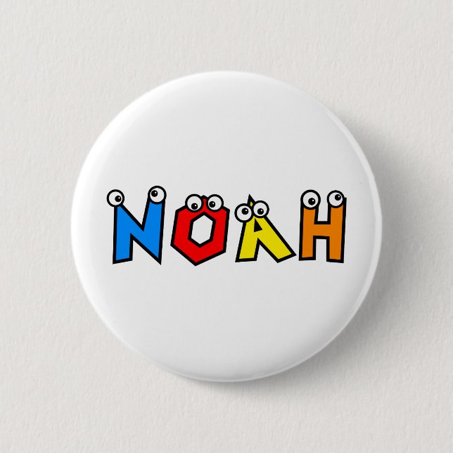 Chapa Redonda De 5 Cm Noah (Anverso)