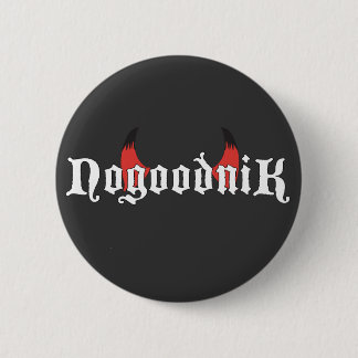 Chapa Redonda De 5 Cm Nogoodnik