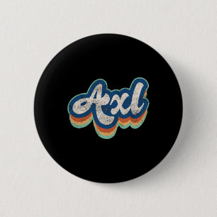 Chapa Redonda De 5 Cm Nombre Boy Vintage Style 70s 80s Personalizado