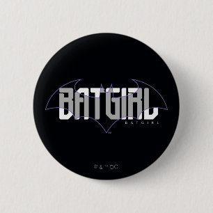 Chapa Redonda De 5 Cm Nombre de Batgirl Hi-Tech Gráfico