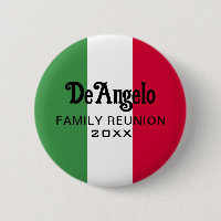 Nombre de pila italiano Personalizado Bandera Colo