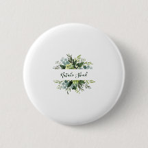 Nombre personalizado chic floral femenino