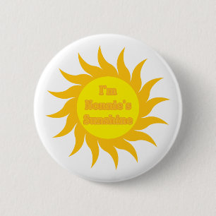 Chapa Redonda De 5 Cm Nonnie' sol de s
