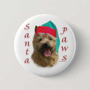 Chapa Redonda De 5 Cm Norwich Terrier Santa Paws