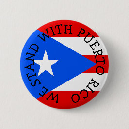 Chapa Redonda De 5 Cm Nos colocamos con los botones de Puerto Rico