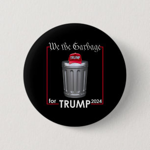 Chapa Redonda De 5 Cm Nosotros, El Garbyge Por El Coste De Trump 2024