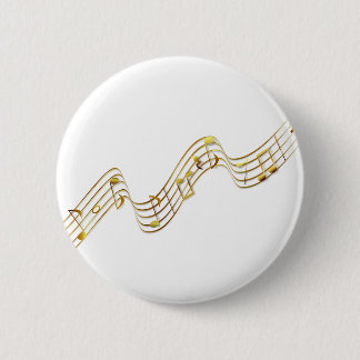 Chapa Redonda De 5 Cm notas de la música