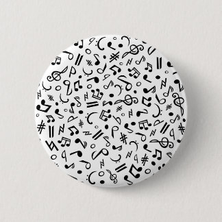 Chapa Redonda De 5 Cm notas de música