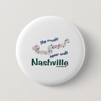 Chapa Redonda De 5 Cm Notas Musicales de Nashville