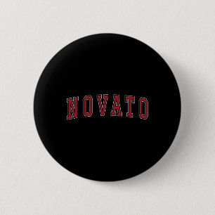 Chapa Redonda De 5 Cm Novato California Recuerdo Vacaciones Estilo Unive