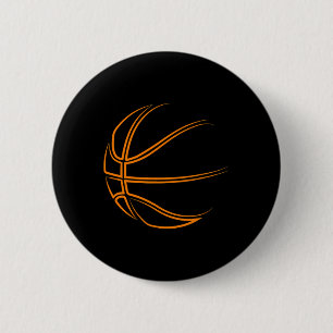 Chapa Redonda De 5 Cm Novedad de baloncesto - Baloncestista