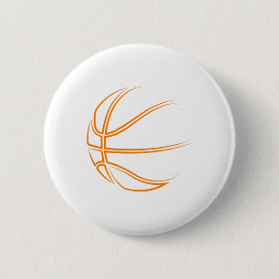Chapa Redonda De 5 Cm Novedad de baloncesto - Baloncestista