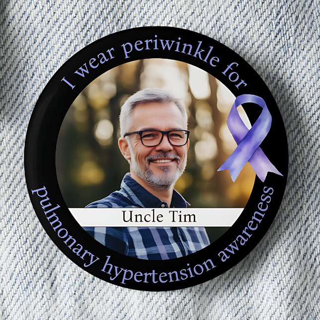 Chapa Redonda De 5 Cm November Pulmonary Hypertension Awareness Month Bu (Subido por el creador)