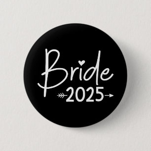 Chapa Redonda De 5 Cm Novia 2025 para boda o despedida de soltera