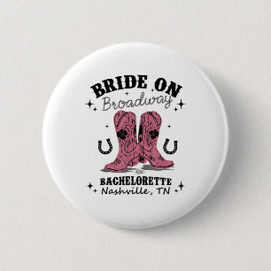 Chapa Redonda De 5 Cm Novia En Broadway La Última Bachelore De Nashville